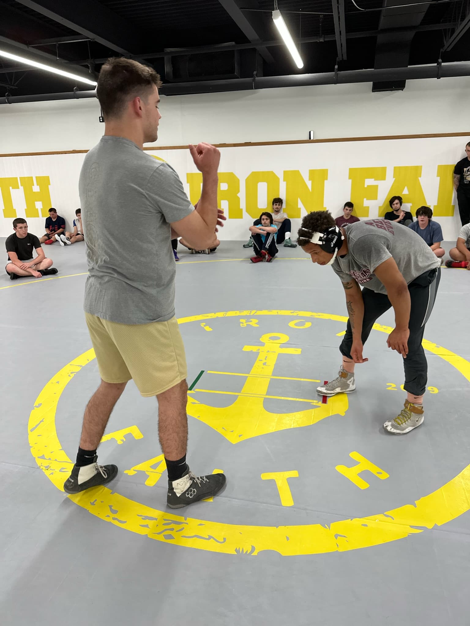 Exterior or interior of Iron Faith Wrestling