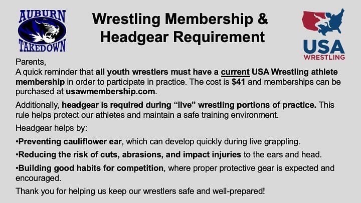 Exterior or interior of Auburn Takedown Wrestling Club