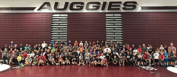 Exterior or interior of Augsburg Wrestling Academy