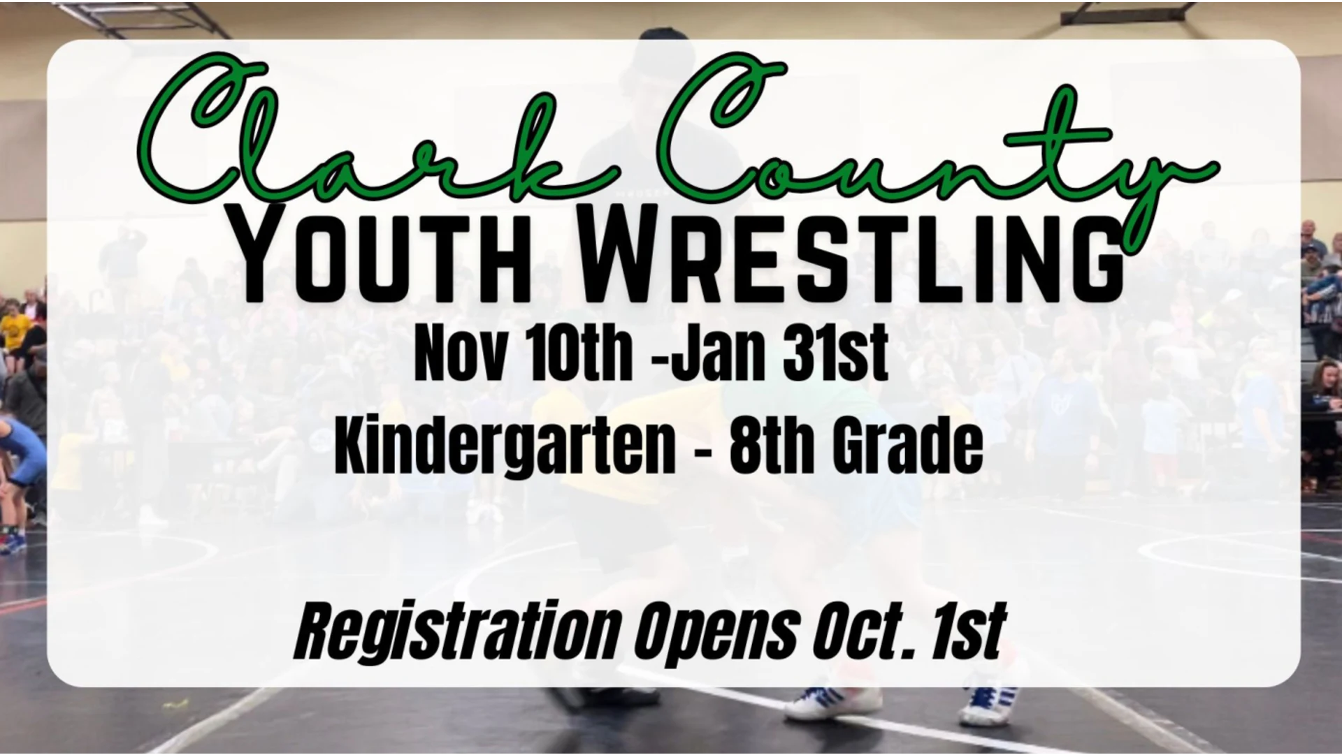 Exterior or interior of Clark County Youth Wrestling