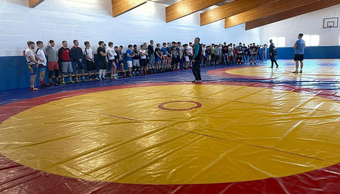 Exterior or interior of Columbus Wrestling Club