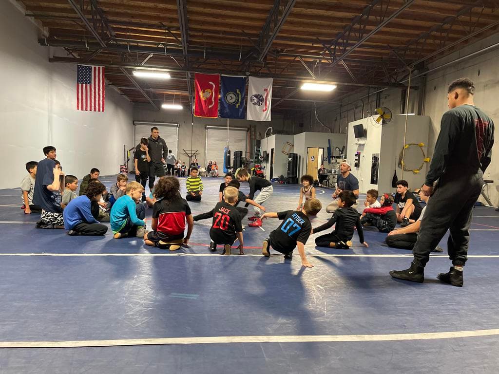 Exterior or interior of Elk Grove Wrestling Academy