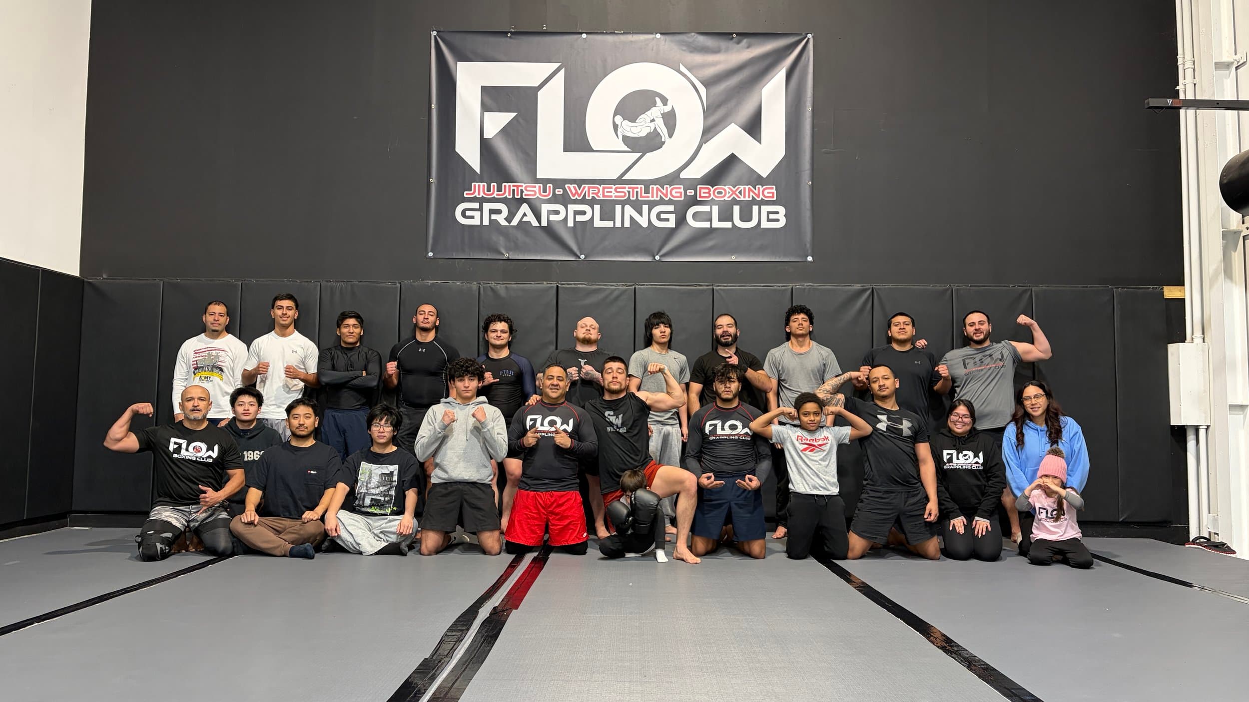 Exterior or interior of FLOW Grappling Club - Jiu-jitsu, Wrestling, Boxing - South Arlington