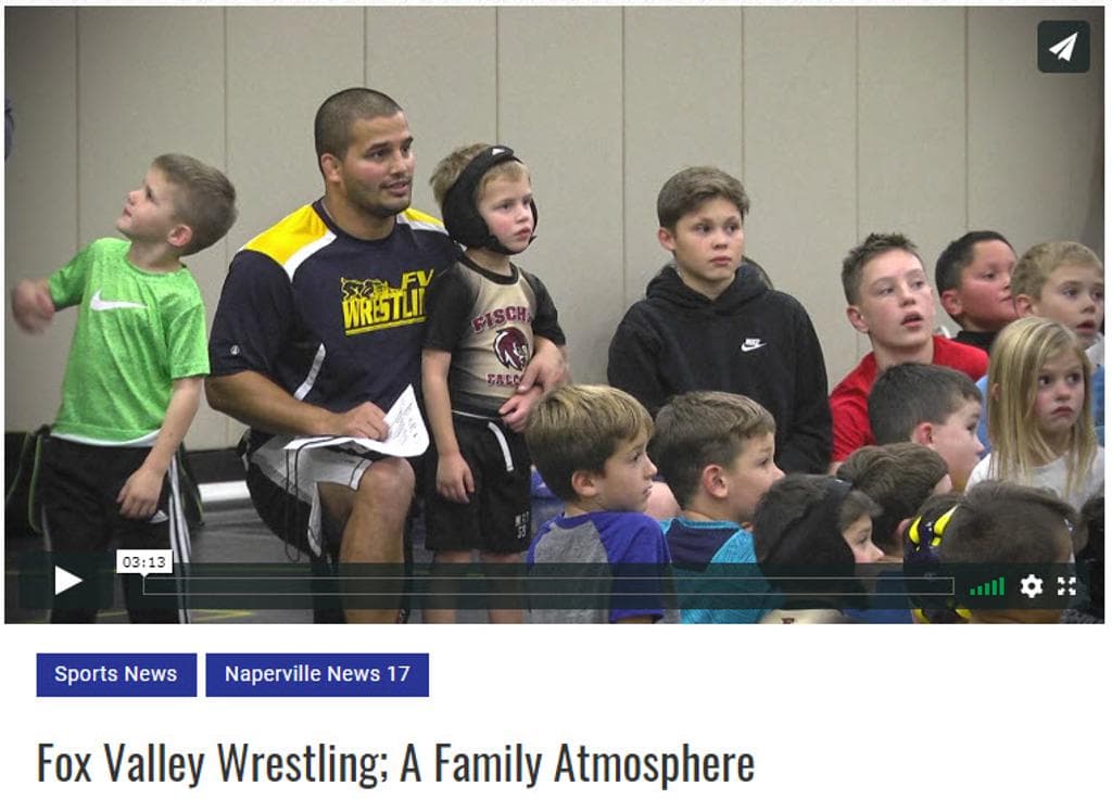Exterior or interior of Fox Valley Wrestling Club