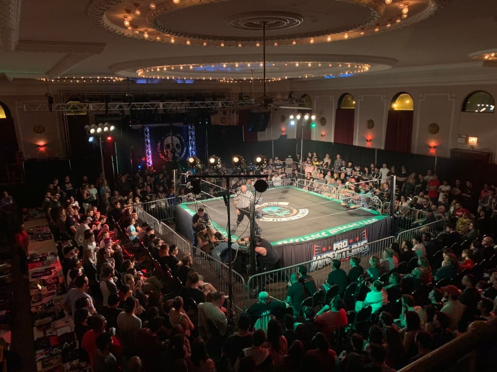 Exterior or interior of Freelance Wrestling Academy