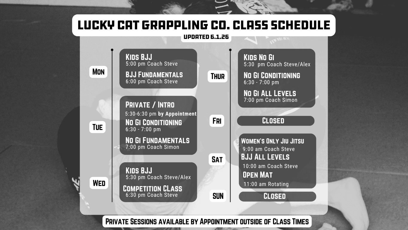 Exterior or interior of Lucky Cat Grappling Company