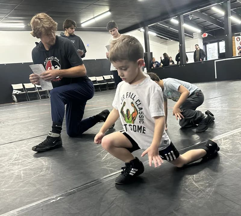 Exterior or interior of Michigan Grappler Wrestling School