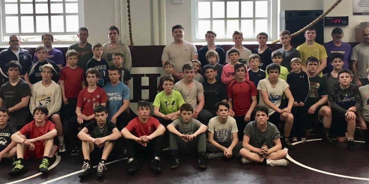 Exterior or interior of Muz Trained Wrestling Club