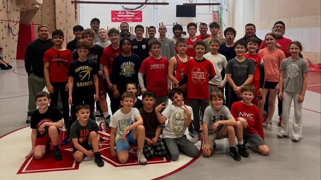 Exterior or interior of Naperville Wrestling Club