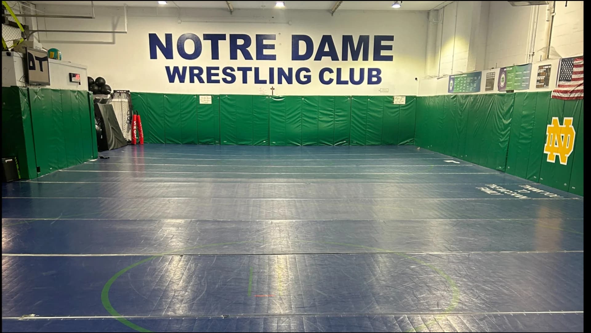 Exterior or interior of Notre Dame Wrestling Club