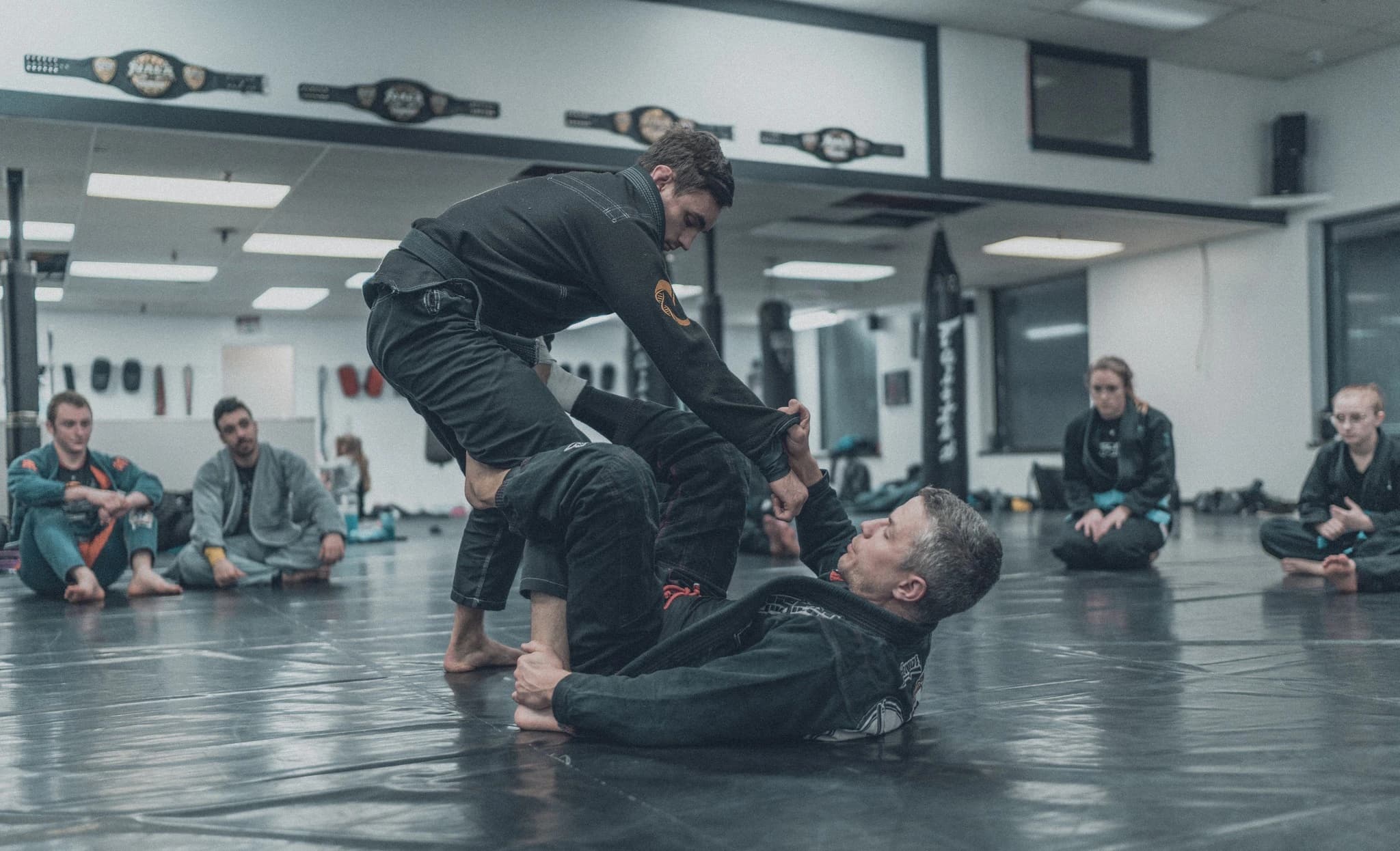 Exterior or interior of Precision Wrestling Club