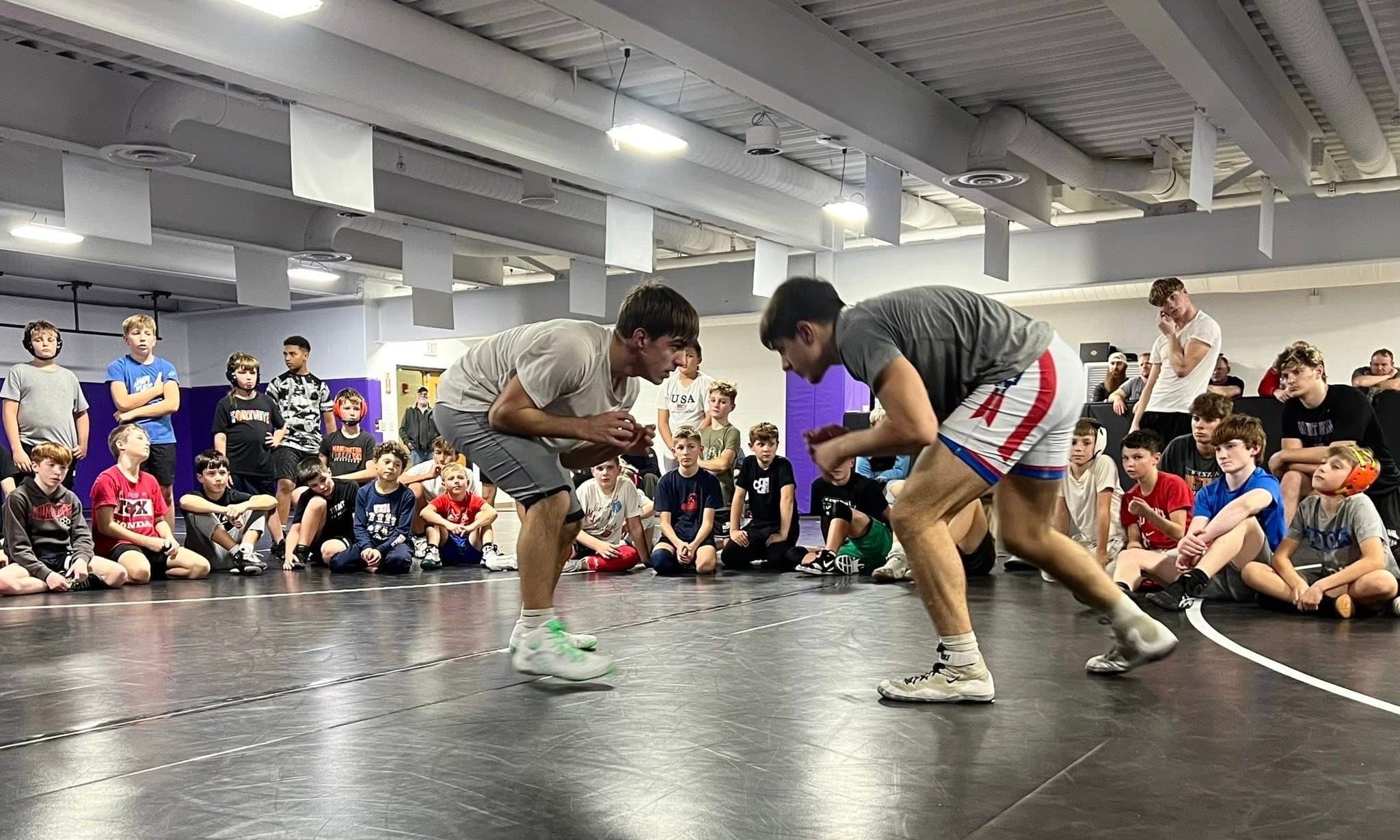 Exterior or interior of Riggs Wrestling Academy