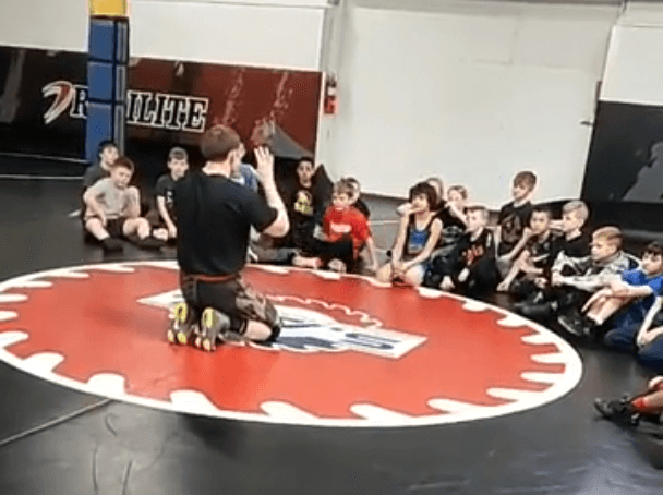Exterior or interior of Simmons Academy of Wrestling