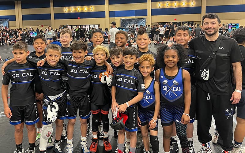 Exterior or interior of So Cal Hammers Wrestling Club