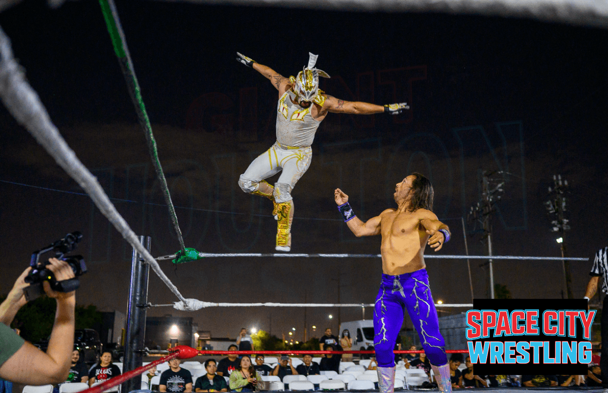 Exterior or interior of Space City Wrestling