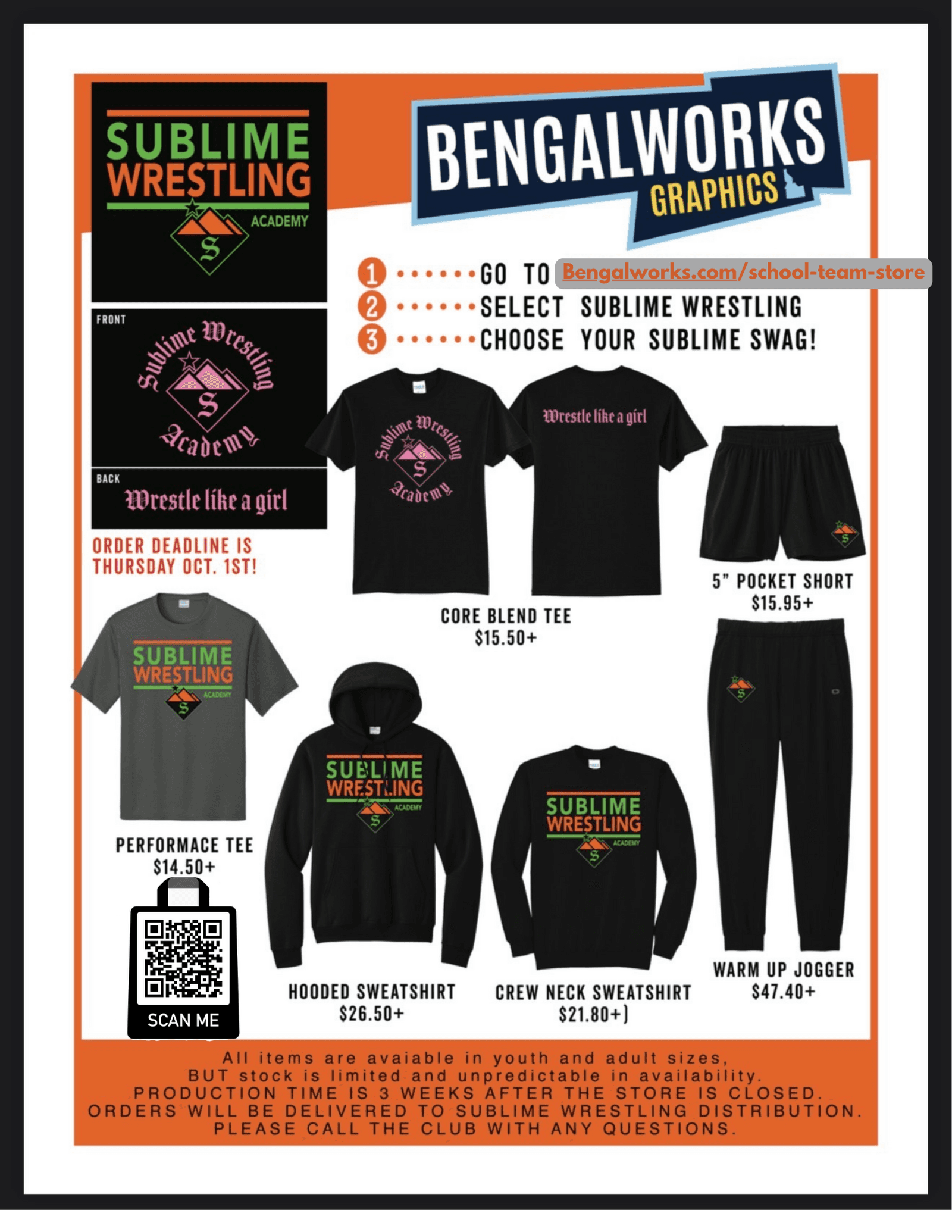 Exterior or interior of Sublime Wrestling