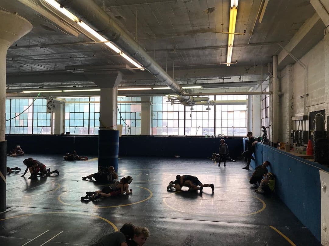 Exterior or interior of The Wrestling Factory of Cleveland
