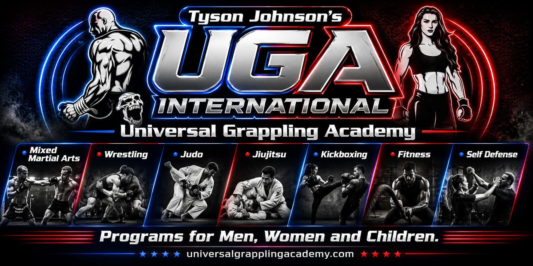 Exterior or interior of Universal Grappling Academy