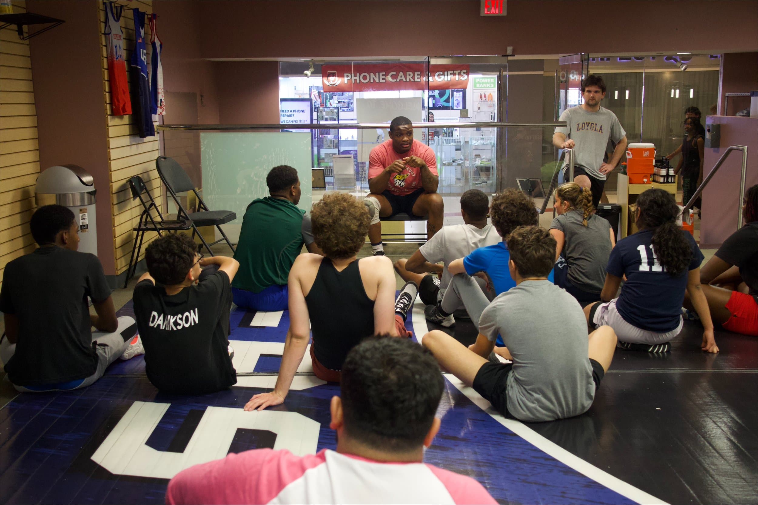 Exterior or interior of Wrestling to Beat the Streets DC